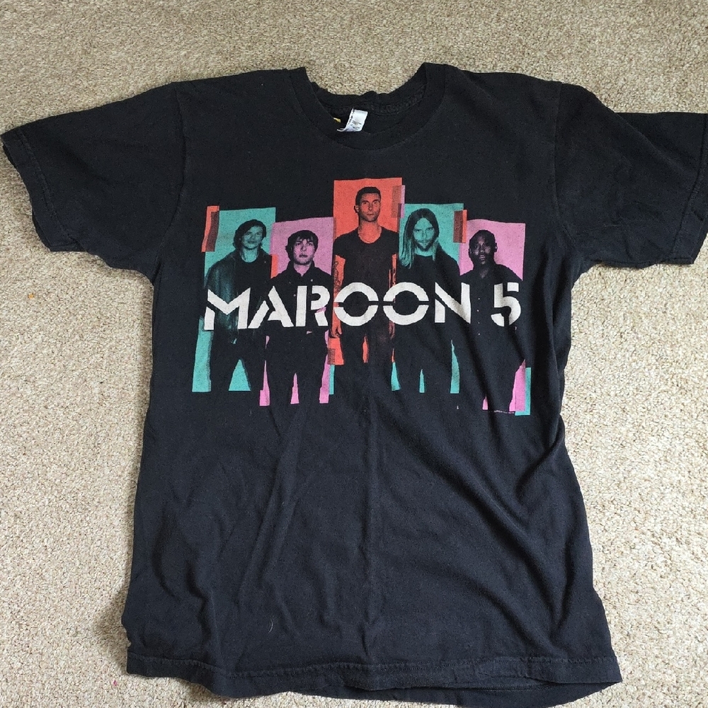Maroon 5 Graphic T-Shirt, Tour Merch